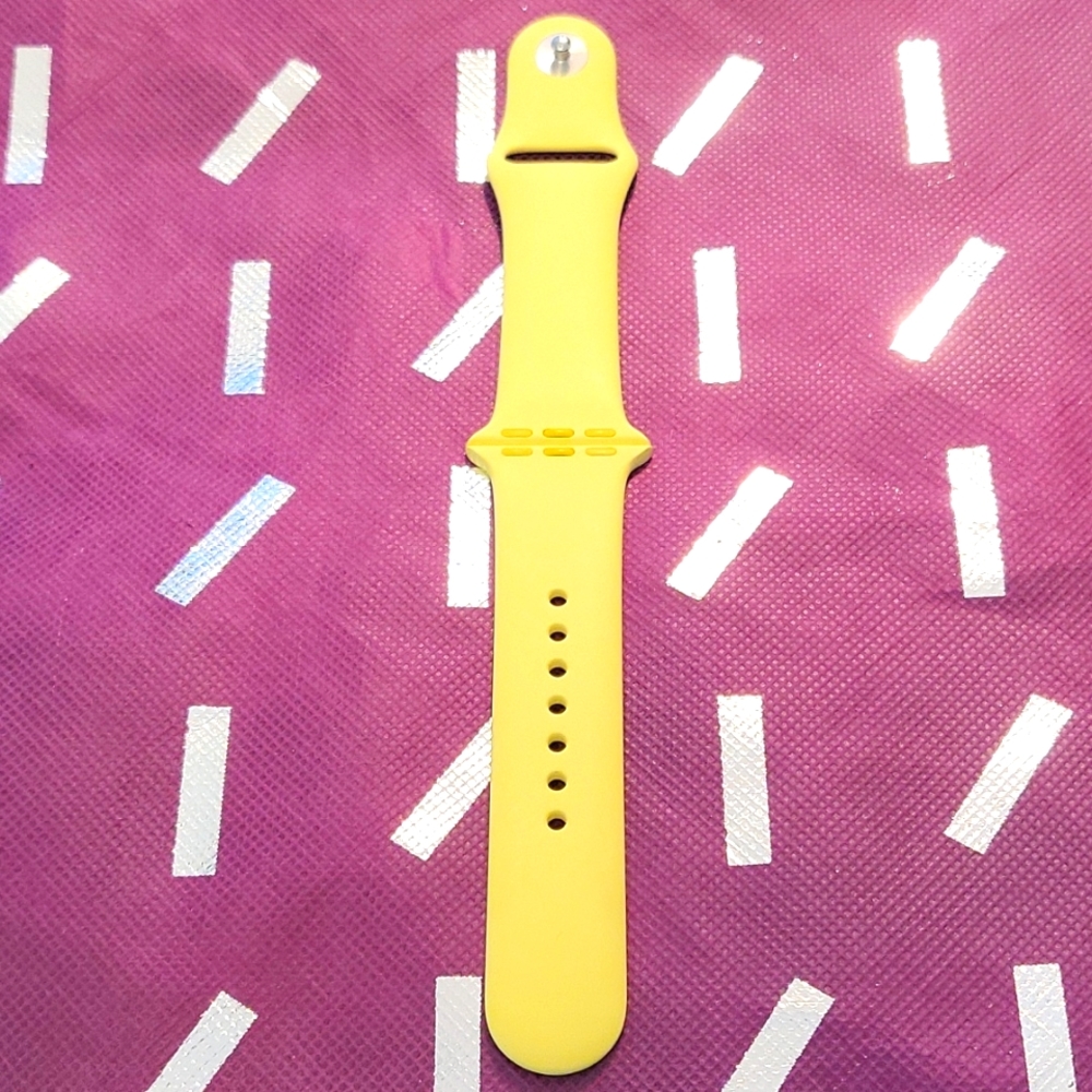 Original Apple watch sport band- Lemon Zest